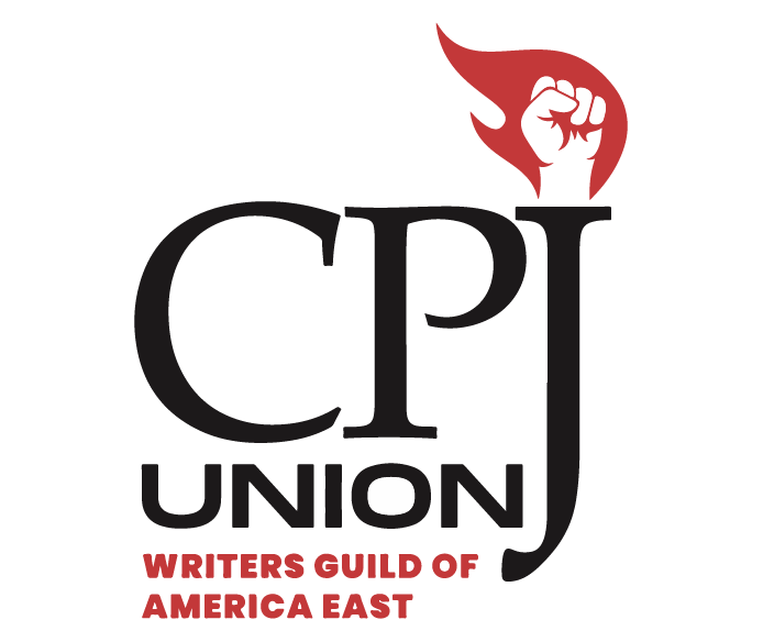 CPJ Union (@cpj_union) on Twitter photo Along with our <a href="/WGAEast/">Writers Guild of America East</a> colleagues, we are excited to begin negotiations today with <a href="/pressfreedom/">Committee to Protect Journalists</a> leadership for our second contract. Our union is united in obtaining fairer salaries, stronger benefits, and enhanced working conditions.
#UnionStrong #PressFreedom Along with our <a href="/WGAEast/">Writers Guild of America East</a> colleagues, we are excited to begin negotiations today with <a href="/pressfreedom/">Committee to Protect Journalists</a> leadership for our second contract. Our union is united in obtaining fairer salaries, stronger benefits, and enhanced working conditions.
#UnionStrong #PressFreedom