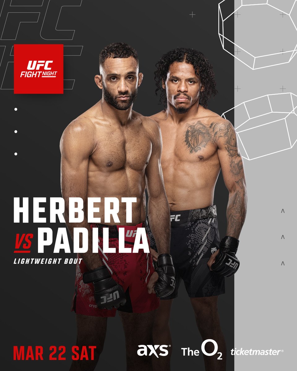 It gets better and better 🤩

Three more fights announced for #UFCLondon 🇬🇧