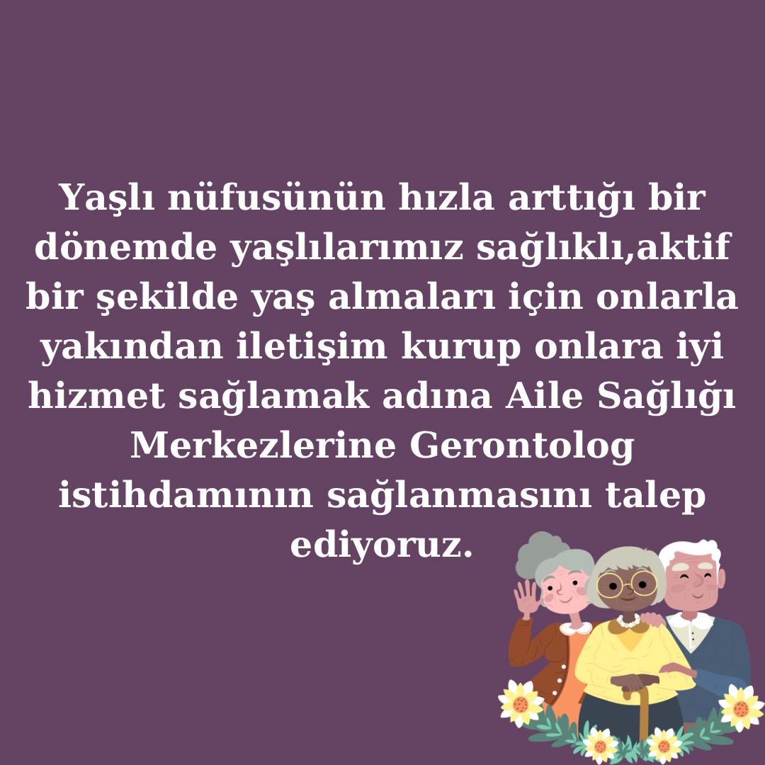 gerontologdlr's tweet photo. @sagliklicozum Sayın Bakanım,"HER AİLEYE BİR GERONTOLOG"sloganıyla ailedeki büyüklerimizin 1.basamak olan ASM'lerde takibini yapmak, alzheimer,demans,parkinson hastalarının tedavilerinde yardımcı olmak,aktif ve sağlıklı yaşlılık dönemi için hizmet sunmaya biz Gerontologlar hazırız. https://t.co/c7bm82eQj3