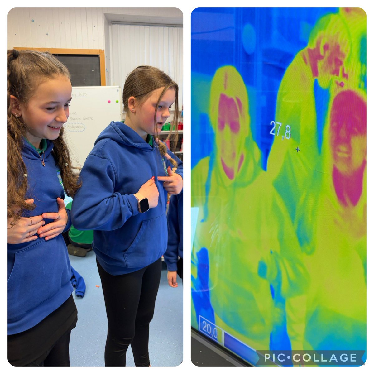 lussprimary's tweet image. We’ve had a fab time with the team from @gsc1 learning all about how our bodies work; from lungs 🫁 to digestive systems, brains 🧠 to memory, and x-rays to infrared heat sensors; we’ve experienced it all. Thank you to the Bodyworks crew. 🙌