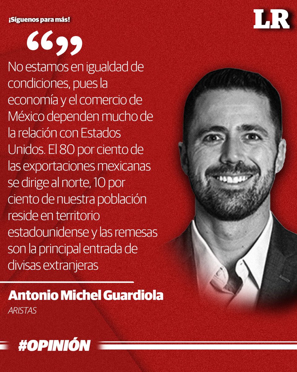 LaRazon_mx's tweet photo. #Aristas | Trump es un hombre impulsivo, con un ego por los cielos y ahora respaldado por una validación que le ha dado el pueblo estadounidense a sus ideas y narrativas populistas
Escribe Antonio Michel Guardiola ✍
https://t.co/NPMEHrN0Zl https://t.co/0U5166zjvW