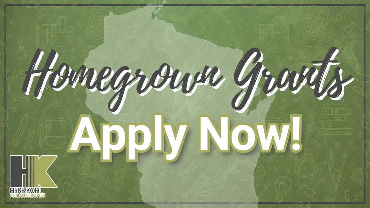 Looking to support education, enhance family health, improve financial stability, or meet a basic need? Our Homegrown Grants could be just what your organization needs! 

Learn more: herbkohlphilanthropies.org/whatwedo/chari…