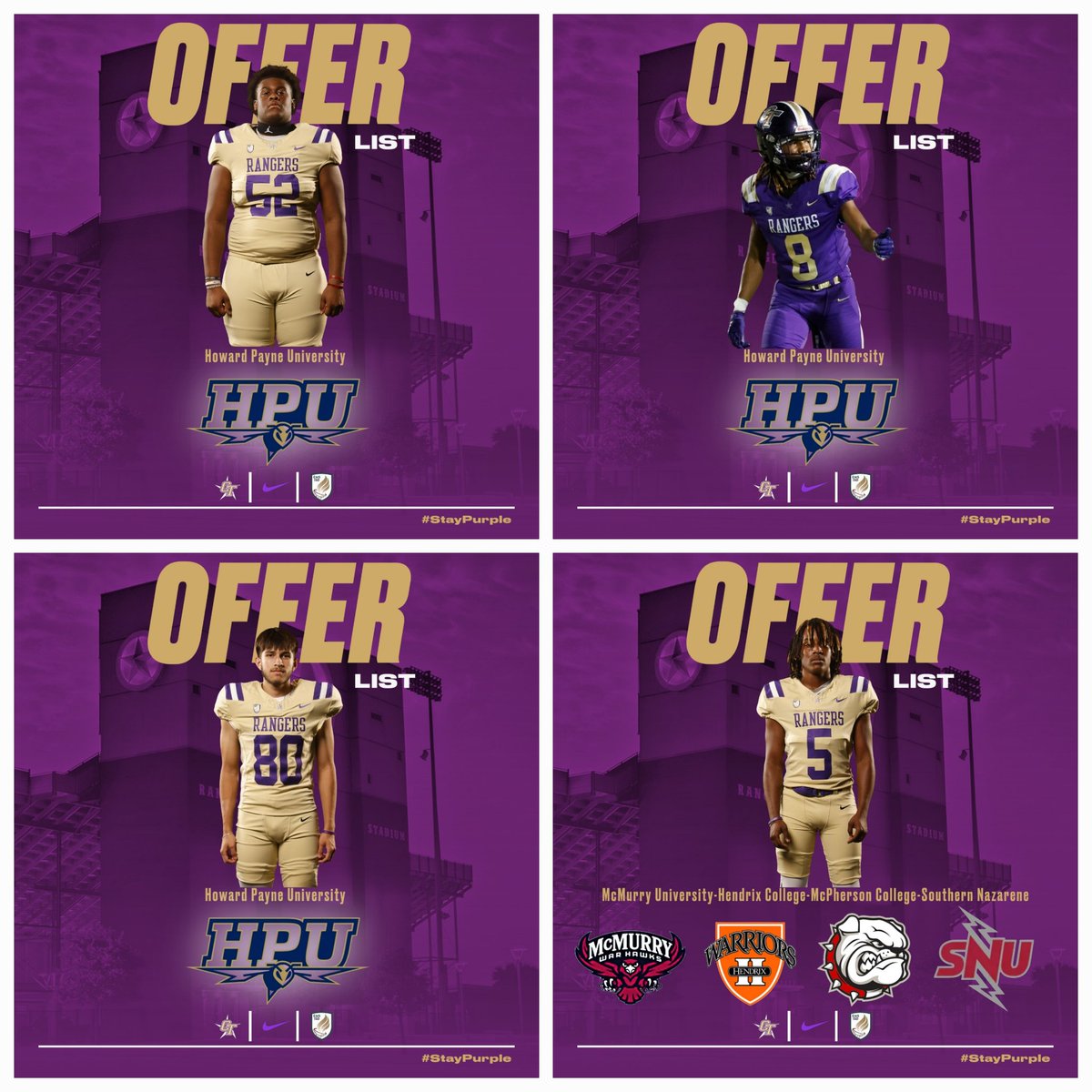 Ricklan Holmes♠️ (@ricklanholmes) on Twitter photo 🚨2025 RANGERS RECRUITING PROCESS🚨
#SLR #TTP #F4 #RecruitCTRangers
#StayPurple
<a href="/THSCAcoaches/">THSCA</a> <a href="/NextLevelD1/">Next Level Athlete</a> <a href="/dctf/">Dave Campbell's — TexasFootball.com</a> <a href="/MaxPreps/">MaxPreps</a> <a href="/Rivals/">Rivals</a> <a href="/247Sports/">247Sports</a> @On3Recruits @DfwTopTalent <a href="/PrepRedzoneTX/">Prep Redzone Texas</a> <a href="/NPCoachMorgan/">Blane Morgan</a> <a href="/FCRecruits/">First Choice Recruiting</a> <a href="/LoneStarPrepsTX/">TX Prep Varsity</a> <a href="/AABonNBC/">Navy All-American Bowl</a> <a href="/ChisholmTrailHS/">CTHS</a> <a href="/emsisdathletics/">EMS ISD Athletics</a> 🚨2025 RANGERS RECRUITING PROCESS🚨
#SLR #TTP #F4 #RecruitCTRangers
#StayPurple
<a href="/THSCAcoaches/">THSCA</a> <a href="/NextLevelD1/">Next Level Athlete</a> <a href="/dctf/">Dave Campbell's — TexasFootball.com</a> <a href="/MaxPreps/">MaxPreps</a> <a href="/Rivals/">Rivals</a> <a href="/247Sports/">247Sports</a> @On3Recruits @DfwTopTalent <a href="/PrepRedzoneTX/">Prep Redzone Texas</a> <a href="/NPCoachMorgan/">Blane Morgan</a> <a href="/FCRecruits/">First Choice Recruiting</a> <a href="/LoneStarPrepsTX/">TX Prep Varsity</a> <a href="/AABonNBC/">Navy All-American Bowl</a> <a href="/ChisholmTrailHS/">CTHS</a> <a href="/emsisdathletics/">EMS ISD Athletics</a>