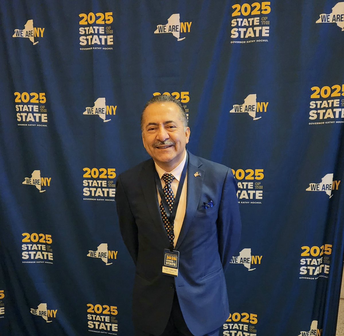 Guillermo Chacon (@gchacon11) on Twitter photo Honored to join <a href="/GovKathyHochul/">Governor Kathy Hochul</a> and fellow New Yorkers at the State of the State address. Our Governor will lay out her plans for a safer, healthier, more affordable NYS in 2025 and beyond #OurHealthOurFuture
<a href="/LatinoCommAIDS/">LatinoCommissionAIDS</a> <a href="/WeAreUnidosUS/">UnidosUS</a>
<a href="/HispanicFed/">Hispanic Federation</a> Honored to join <a href="/GovKathyHochul/">Governor Kathy Hochul</a> and fellow New Yorkers at the State of the State address. Our Governor will lay out her plans for a safer, healthier, more affordable NYS in 2025 and beyond #OurHealthOurFuture
<a href="/LatinoCommAIDS/">LatinoCommissionAIDS</a> <a href="/WeAreUnidosUS/">UnidosUS</a>
<a href="/HispanicFed/">Hispanic Federation</a>