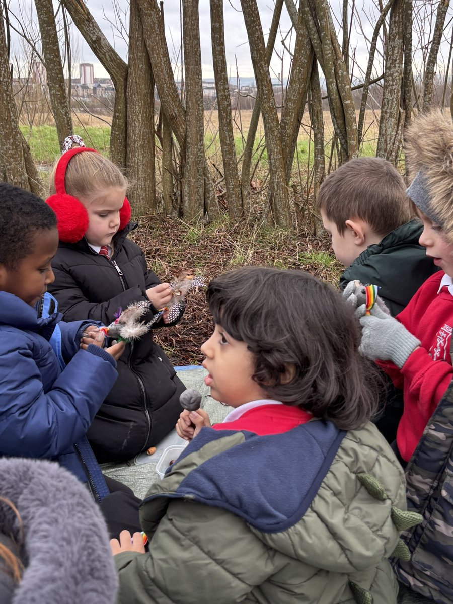 Pupils created magic wands in the forest! <a href="/StTeresasPS/">St. Teresa's Primary</a> <a href="/EcoDrama1/">Eco Drama - follow us on Bluesky</a>