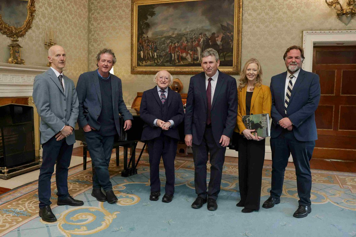 President of Ireland tweet media