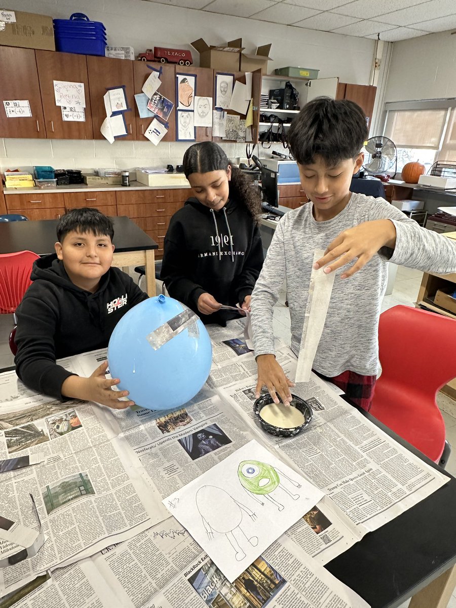 DAY 1
AMD 6th graders creating Piñatas in <a href="/MrQPhoto/">Mr. Quiroga</a> art class. 

Did you know the piñata originated in China ? 🤯

#ossining #opride #hispanicheritage
<a href="/OUFSD_Arts/">Kate Mathews</a> <a href="/Mary_FoxAlter/">Mary Fox-Alter</a> <a href="/nikkinover/">Nicole Mangiere Nover (she/her)</a> <a href="/MrCharvet/">Louie Charvet</a> <a href="/OssiningSchools/">Ossining UFSD</a> <a href="/OHSPHOTO/">Mrwhitehead</a> <a href="/RhodaBaksh/">Rhoda Jaggernath-Baksh</a> <a href="/narelys1210/">Narelys Pagan</a> <a href="/MrhochAMD/">Jared Hoch</a>