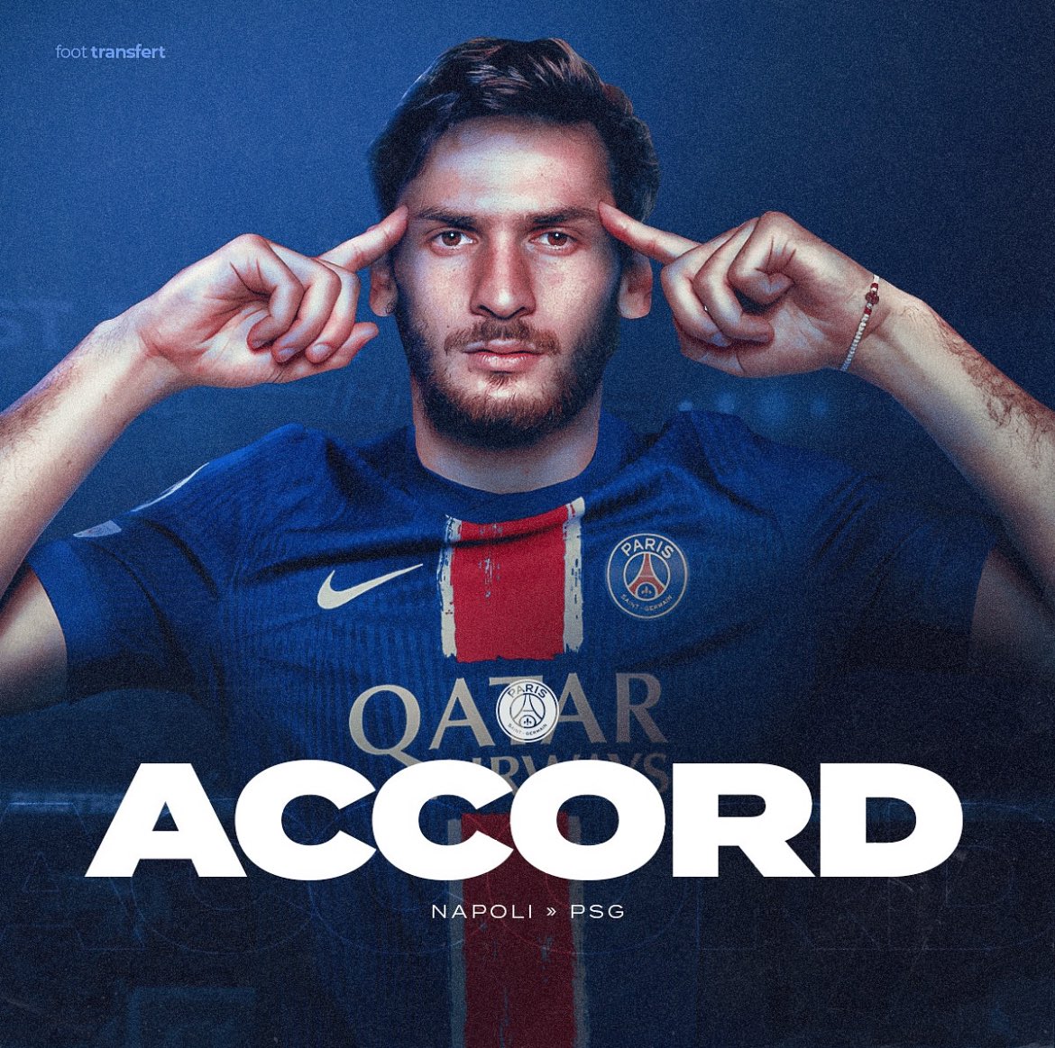 _FootTransfert's tweet image. 💣Un ACCORD TOTAL aurait été
trouvé entre Naples et le #PSG pour le transfert de Khvicha Kvaratskhelia !

Le montant du transfert s'élèverait à 70M€ + bonus. 🤑

L'international géorgien devrait signer un contrat de 5 ans avec le club de la capital. ✍️

(@rmc_sport)