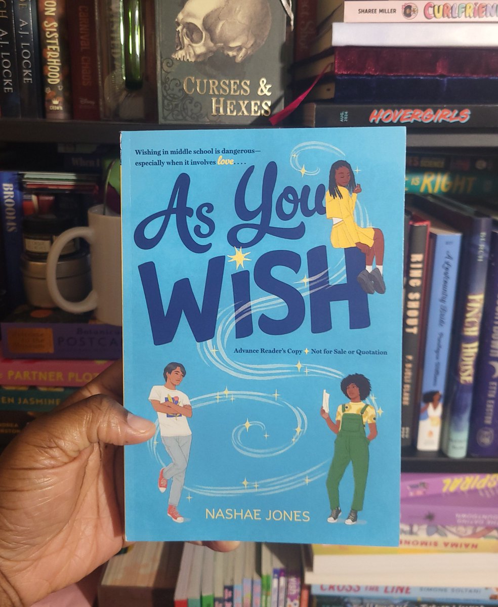 A fun and fast paced new middle grade novel with a cool twist on the Anasi stories dropped today. Check out my review for As You Wish.

womenofcolorreadtoo.blogspot.com/2025/01/as-you…