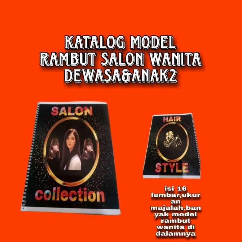 Cek KATALOG SALON MODEL RAMBUT WANITA DEWASA &amp; ANAK2.UKURAN MAJALAH dengan harga Rp57.000. Dapatkan di Shopee sekarang! 
s.shopee.co.id/9f5FdCt6BQ