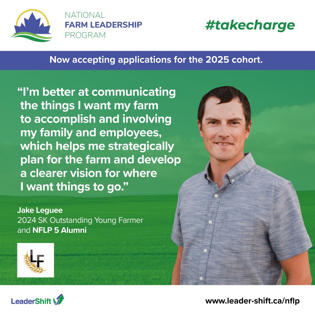 Register now for NFLP 2025 at lab.leader-shift.ca/bp-register/. Application deadline is January 20th.