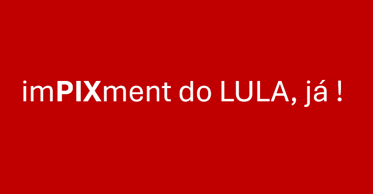 Terra__Brasilis's tweet photo. imPIXment do Lula, já !
#imPIXmentLula
#impixmentdolulajá
#impixment