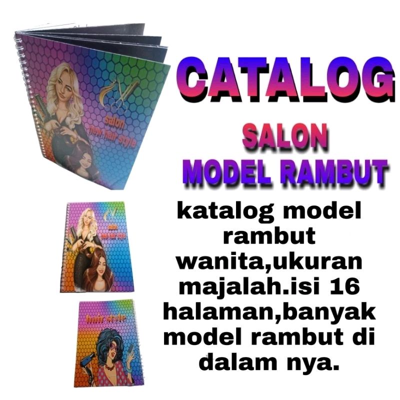Cek KATALOG SALON,MAJALAH MODEL RAMBUT WANITA dengan harga Rp57.000. Dapatkan di Shopee sekarang
s.shopee.co.id/20foVL2seR