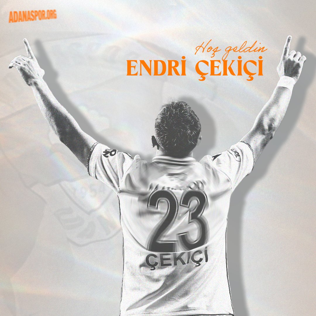 Hoş geldin Endri Çekiçi! #Adanaspor #Adana