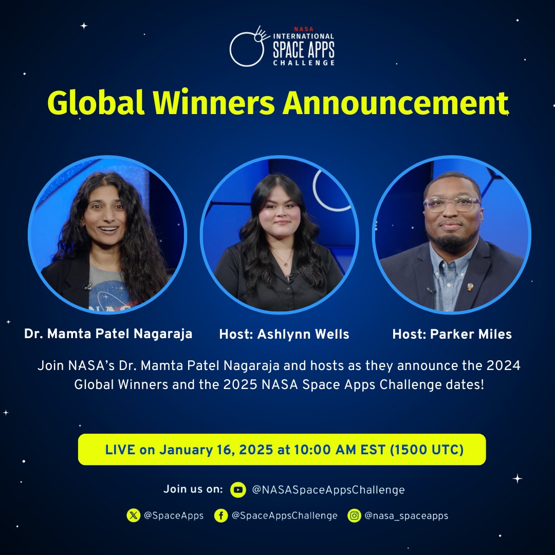 NASA International Space Apps Challenge tweet media