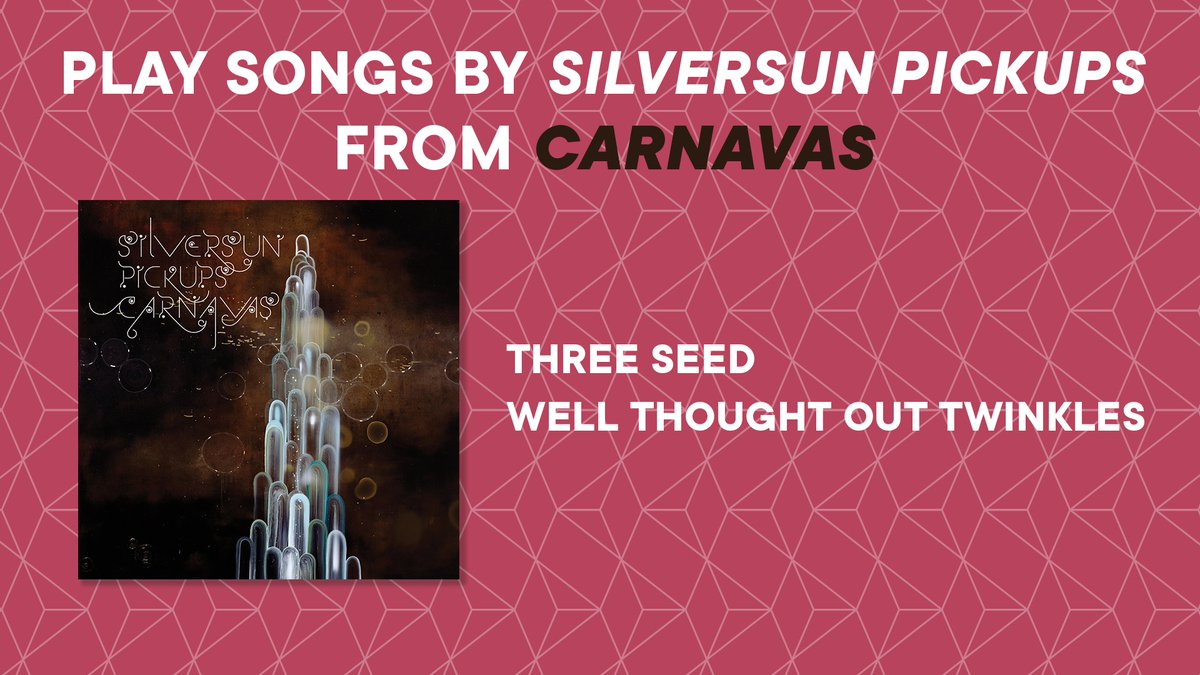 rocksmithplus's tweet image. Time to pick a guitar and play some #SilversunPickups!

Enjoy tracks from #Swoon ("Panic Switch) #Pikul ("Kissing Families"), #Carnavas ("Well Thought Out Twinkles"), #NeckoftheWoods ("The Pit"), and #PhysicalThrills ("Empty Nest").

Plug in and let the music take over! 🎵