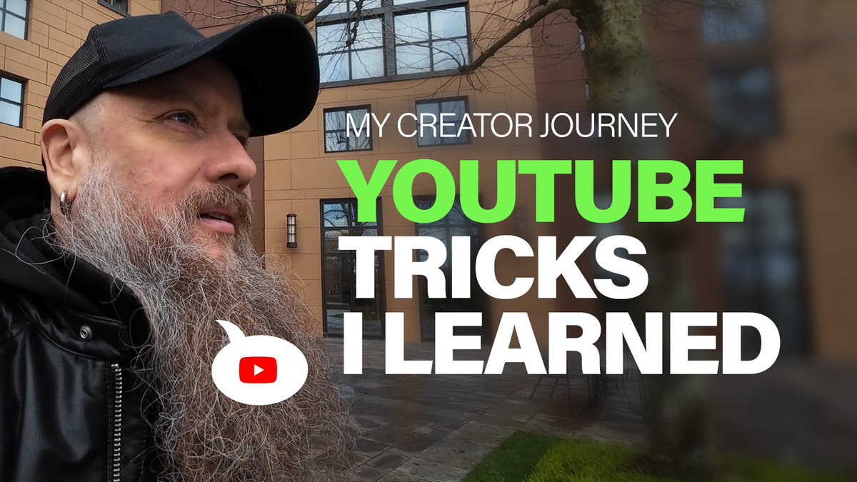 👀 A new vlog on my personal channel: 5 basic things I learned in my first few years as a YouTube creator. 
🔗 youtu.be/JF1SM5CBBPg