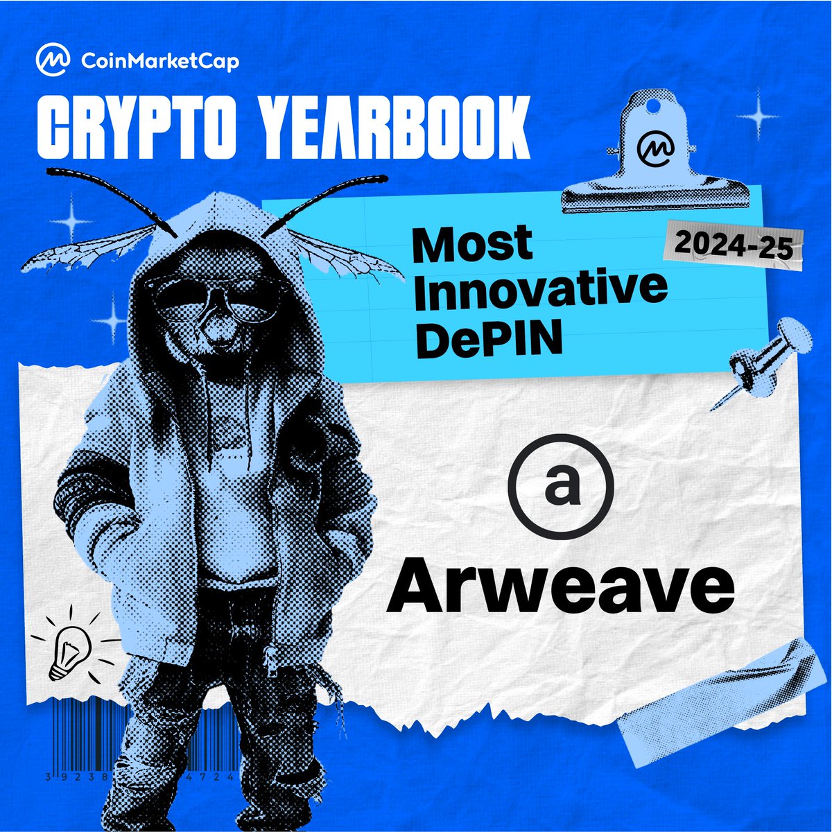 CoinMarketCap's tweet photo. 🌐 DePin Pioneers:

• @rendernetwork Decentralized GPU power
• @ArweaveEco Permanent storage solution
• @AethirCloud Computing infrastructure

Building Web3's backbone!

4/6 https://t.co/ryqSwoM5jd