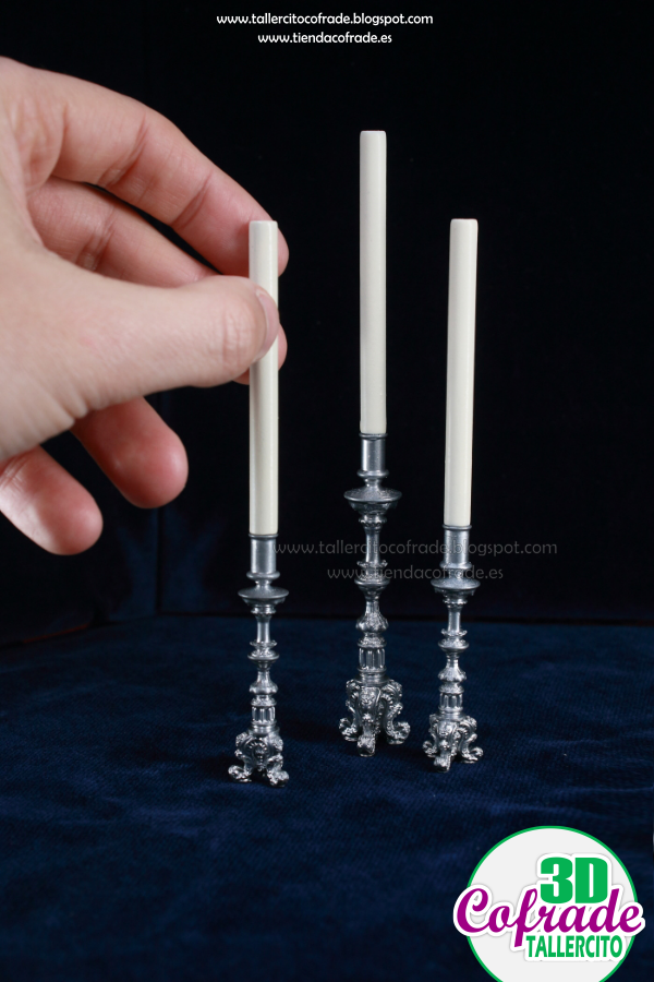 NOVEDAD: Candeleros para altares o pasos en miniatura realizados en 3D en resina
tallercitocofrade.blogspot.com/2025/01/noveda…