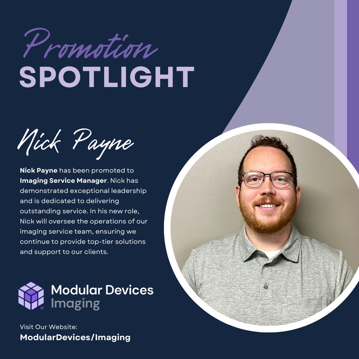 MobileCathLabs's tweet photo. Congratulations, Nick Payne!

#PromotionAnnouncement #Leadership #TeamExcellence #ImagingSolutions https://t.co/K1skY0k5eG