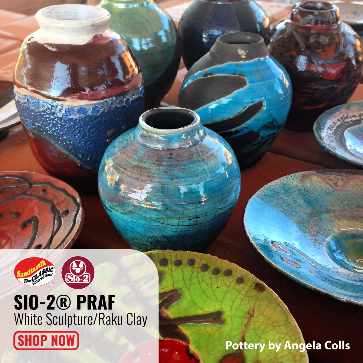 SIO-2® PRAF
White Sculpture/Raku Clay
sandtastik.com/kiln-fire-clay…