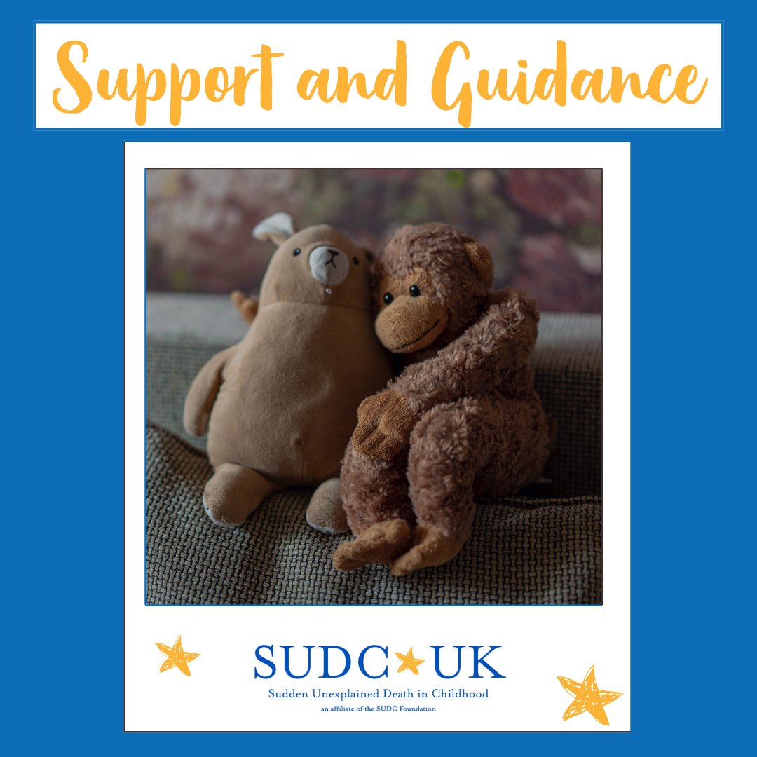 SUDC UK offers support and guidance to bereaved families and the professionals caring for the families who have suddenly and unexpectedly lost their child. ⁠

⁠For family support, professional guidance or to make a donation, visit sudc.org.uk 💙⭐️⁠

#SUDCSupport
⁠