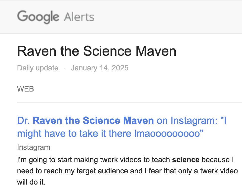 Raven Baxter, Ph.D. tweet media