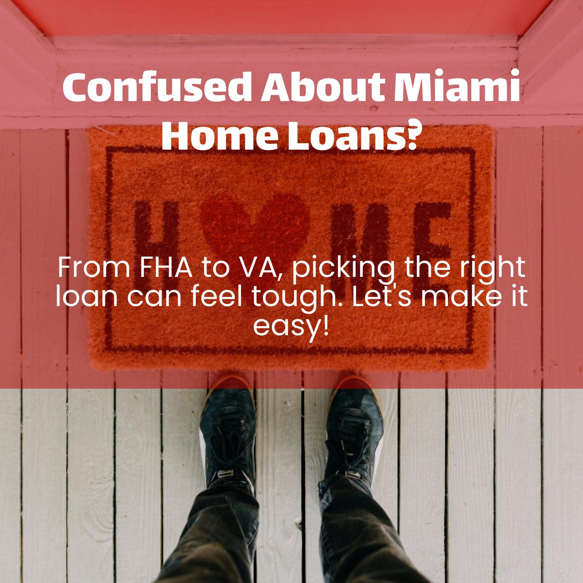 JVREALTYSERVICE's tweet photo. 💡 Exploring home loans in Miami? 🎉 From FHA to VA, finding the right fit can feel overwhelming. We simplify the process so you can focus on the fun stuff. Ready to discover your best option? Comment ‘Ready!’ for a game-changing consultation! #MiamiRealEstate https://t.co/SNlj1fAWCQ