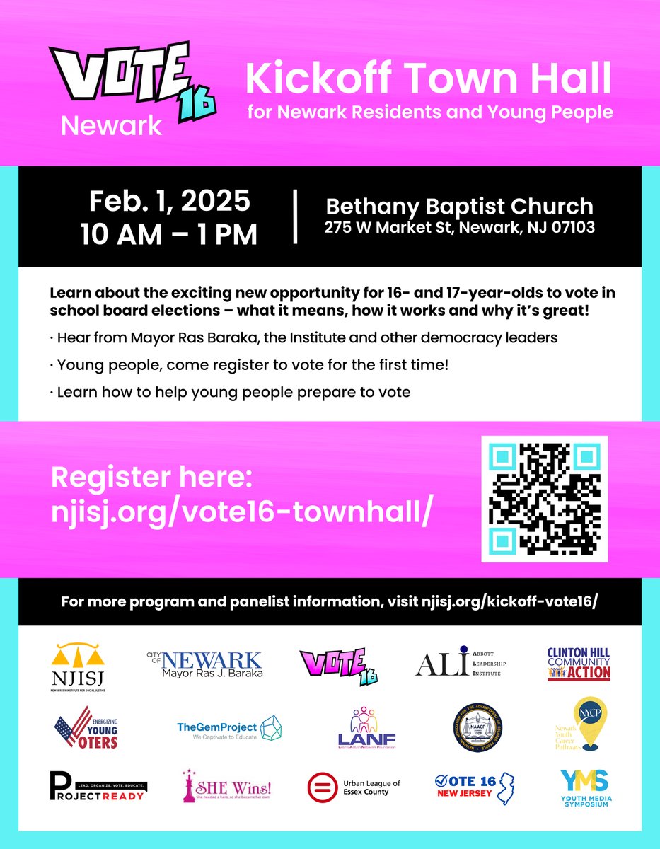 NJ_ISJ's tweet image. The future is coming to Newark this April.

Join us, @RasJBaraka, and others  on Feb. 1 to learn more.

njisj.org/kickoff-vote16/