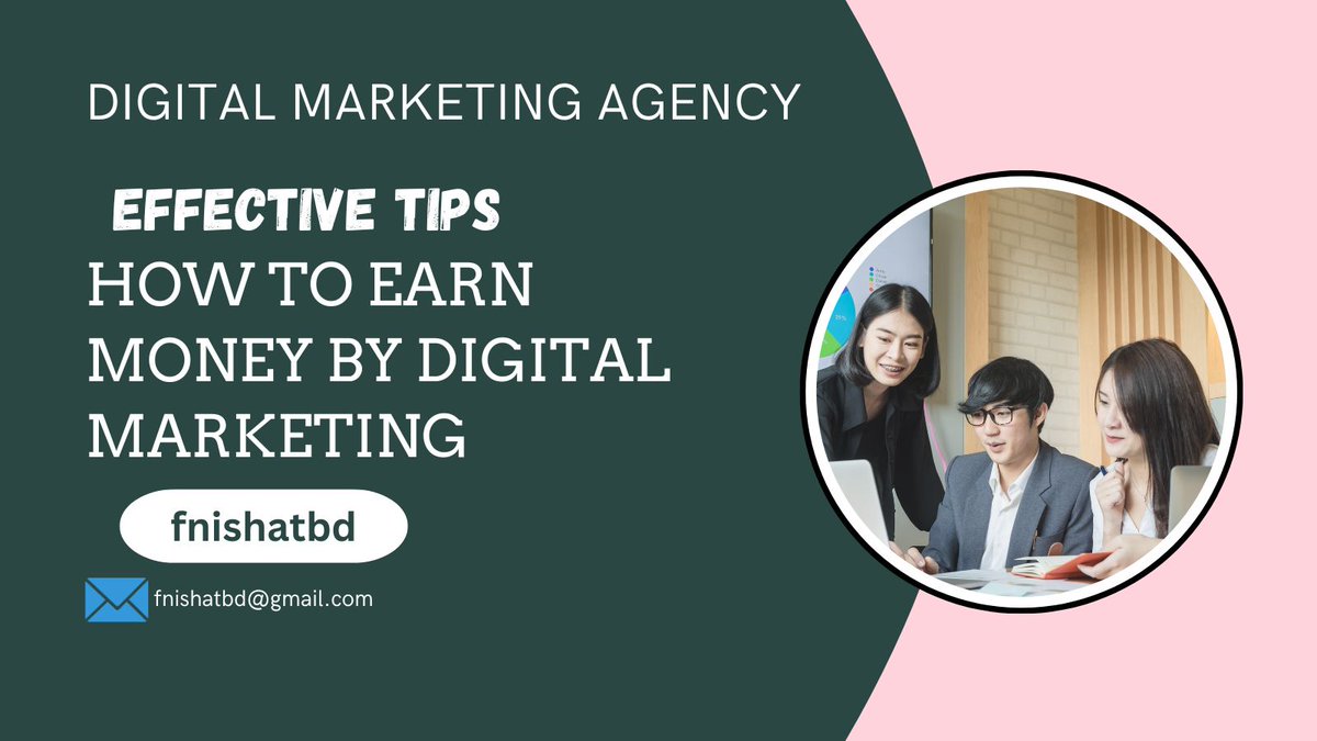 fnishatbd's tweet photo. 💰Tips to #EarnMoney by #DigitalMarketing:

✍️Promote &amp; Earn
✍️Content is King
✍️Grow Brands
✍️Optimize &amp; Profit
✍️Emails That Sell
✍️Ads Work
✍️Upskill to Excel

#earnonline #digitalskills #fnishatbd #careertips
#niewiederistjetzt #Demmin #AfD #freelancer https://t.co/DoqjQECkYI