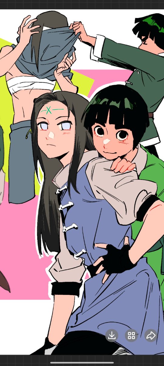 Gaozijie422's tweet image. #nejilee #ネジリー wip
脑力清0的后果就是只能产出低质量涂鸦