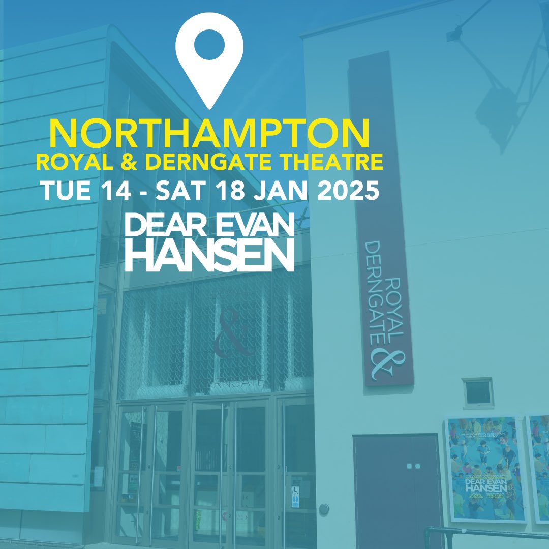 We're back on the road!👋 We're so excited to be kicking off this next leg of the tour in NORTHAMPTON <a href="/RoyalDerngate/">Royal & Derngate</a> #DEHUKTour