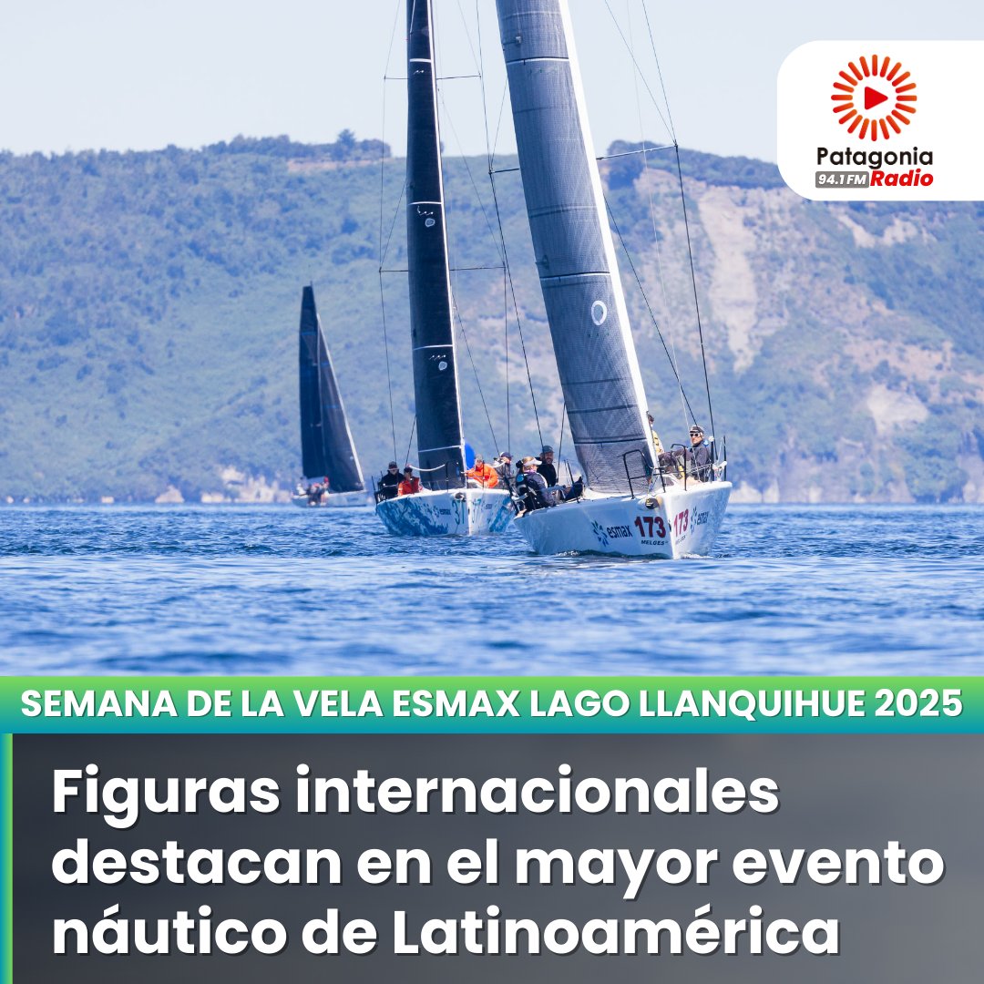 ⛵️ Grandes figuras llegan a la Semana de la Vela Esmax Lago Llanquihue 2025 🌊

📲 Descubre todos los detalles y las sorpresas en nuestra nota completa. sge.st/NKgbbwC    

#SemanaDeLaVela #LagoLlanquihue #DeporteNáutico #Vela2025 #Chile #Frutillar #PuertoVaras