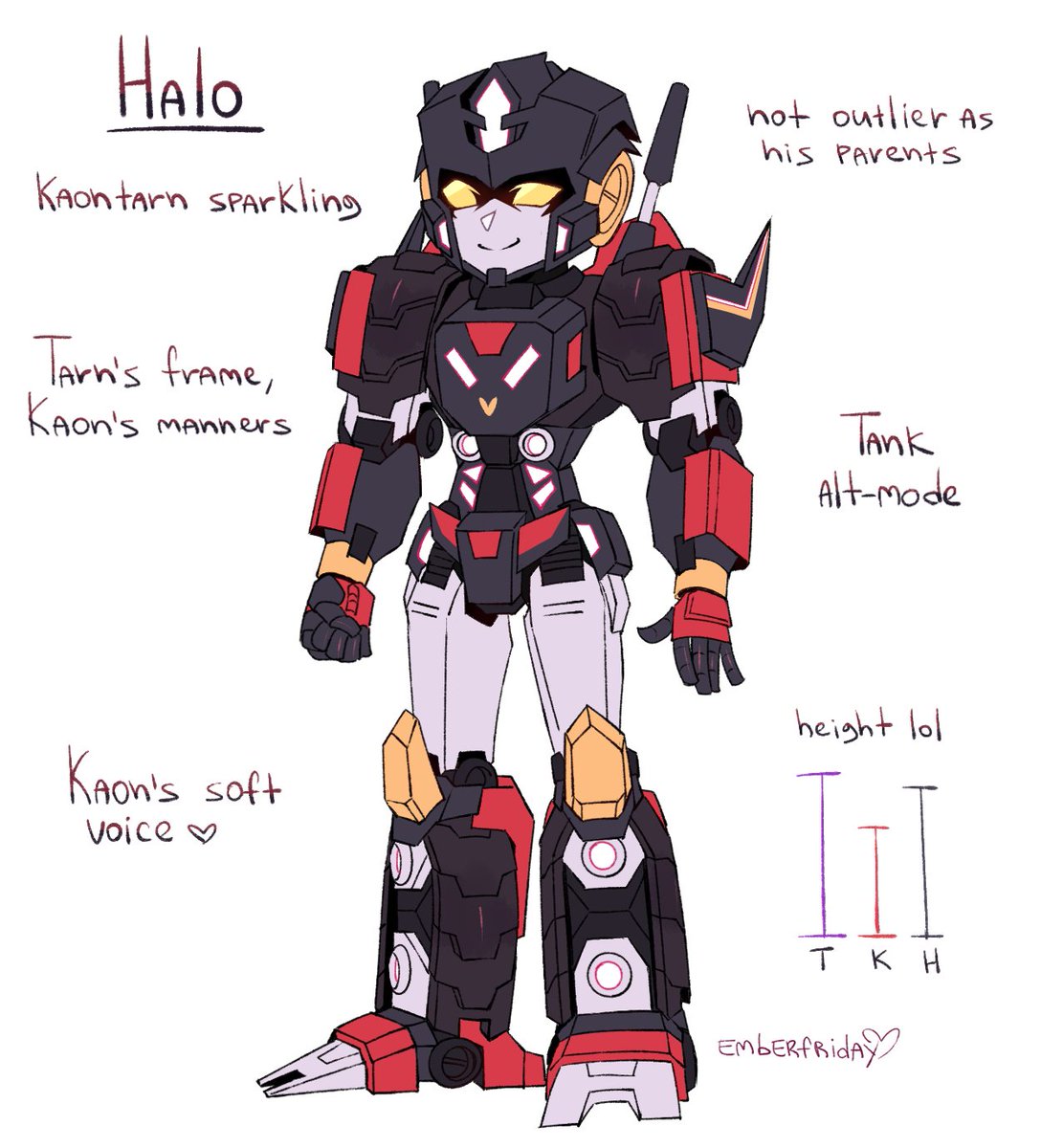 emberfriday's tweet image. HERE WE GOO, meet Halo
finally I can show kaontarn lovely child and you know I adore him now!!
#transformers #maccadam #mtmte