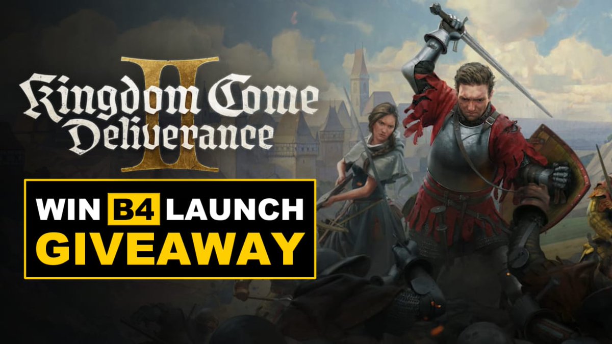 gbrossoft's tweet image. 🚨 Kingdom Come: Deliverance 2 Giveaway Alert! 🚨
Win this epic medieval RPG before launch! 🎮
Follow the steps in the video and secure your chance to win:
👉 youtu.be/-qmvn2Onf00?si…

⏳ Don’t wait—enter now!
#KingdomComeDeliverance2 #GameGiveaway #FreeGames #GamingCommunity #RPG