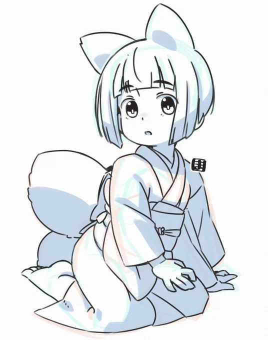 最近、菊理のちんちくりん感が薄れて童女力が減衰してる気がするので気をつけたい‥こんなもん? 