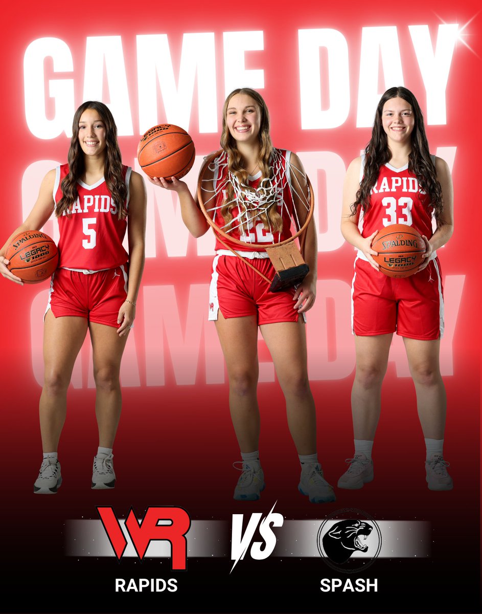 WR Girls Hoops (@wrgirlshoops) on Twitter photo 🚨🚨GAME DAY!!🚨🚨
Our Red Raiders are back in conference action tonight as they travel to Stevens Point to take on the Panthers.
🏫 At SPASH / JV2 at Hortonville 
⏰ Varsity at 6:00 / JV & JV2 at 4:15 🚨🚨GAME DAY!!🚨🚨
Our Red Raiders are back in conference action tonight as they travel to Stevens Point to take on the Panthers.
🏫 At SPASH / JV2 at Hortonville 
⏰ Varsity at 6:00 / JV & JV2 at 4:15