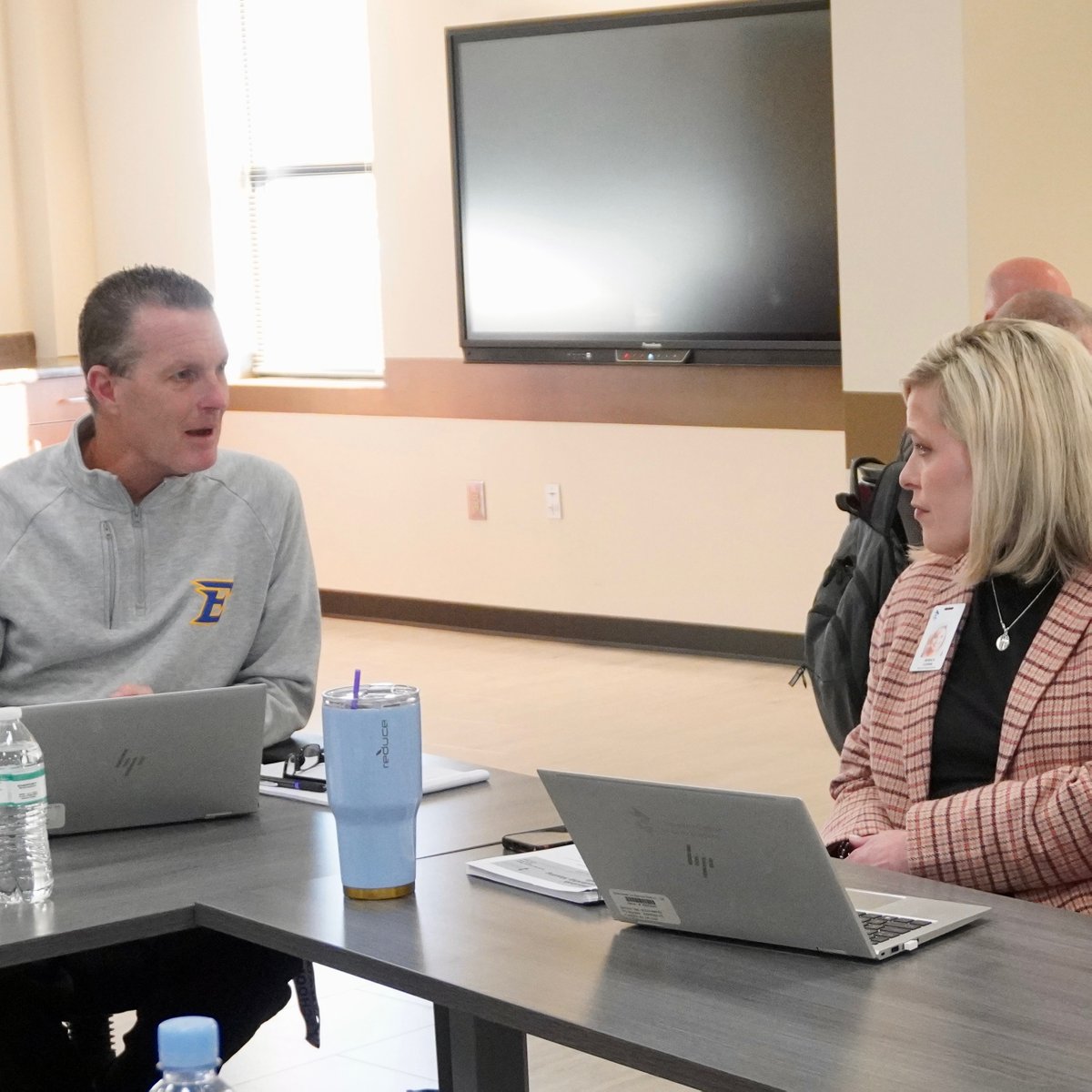 CCSD Principals participate in a monthly leadership and professional development meeting.  Training sessions focus on elevating student achievement through their role as instructional leaders.  Today's meeting also included breakfast provided by EF2 Realty Team - Keller Williams