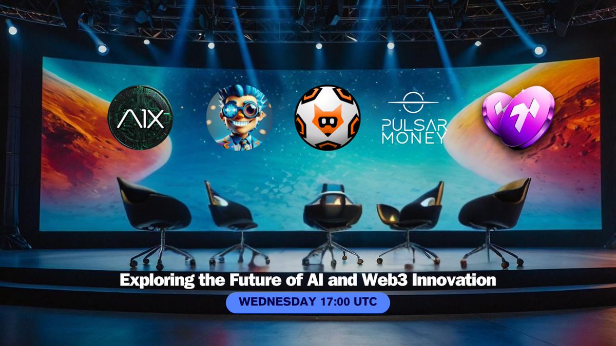 Hello #foxfrens 💙🦊💙, we’re thrilled to be part of an epic discussion hosted by <a href="/DoctorX_Meme/">DoctorX</a>!

<a href="/PulsarMvX/">Pulsar MVX</a> send 2500 FOXSY to 500 reactions

We’ll dive deep into the intersection of AI, blockchain and robotics, sharing how Foxsy AI is reshaping this exciting space.

Join us 🗓️