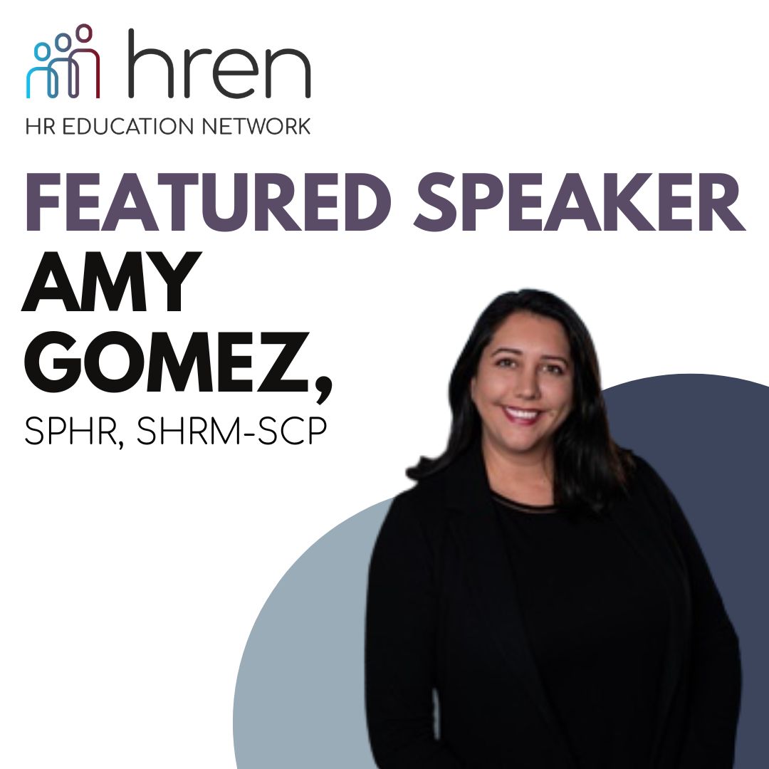 education_hr's tweet photo. Our featured speaker is Amy Gomez, SPHR, SHRM-SCP!

Amy is certified as a Senior Professional in Human Resources and has taught HR test preparation courses in-person and virtually. 

Check out her products: https://t.co/MGws1bSGvR https://t.co/uAo9YzOWIj