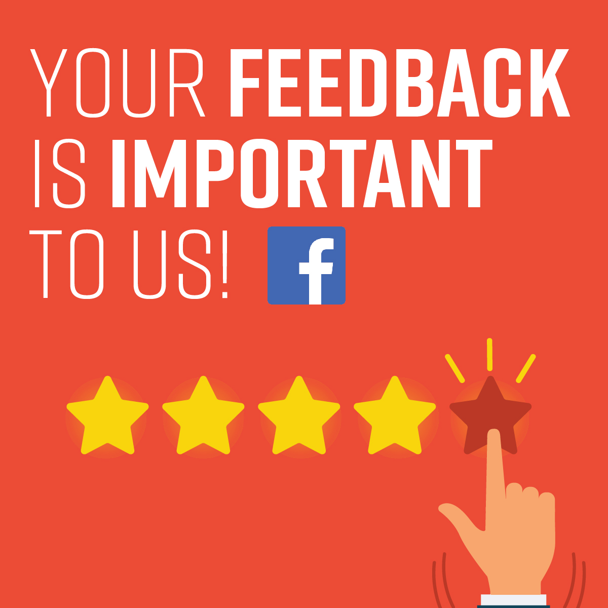 We love to hear from our wonderful customers! If you've visited us before, please leave us a review on Facebook! 😊