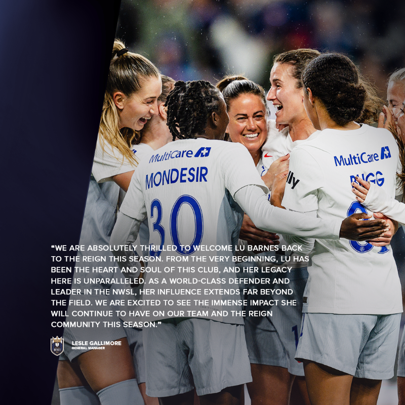 reignfc's tweet photo. Our No. 3 is back for more! 😤

Seattle Reign FC Original Lauren Barnes Signs New Contract
