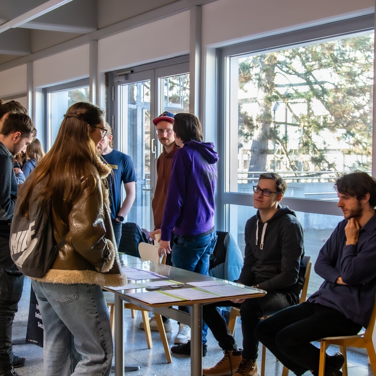 isec_tugraz's tweet photo. Thanks for visiting us at the Bac:Mas event by stv.iso_tugraz today!
We hope you found some interesting topics for your theses. ✒️
#cybersecurity #informationsecurity #tugraz #university #studyabroud #thesis #bachelor #master https://t.co/ILcpzSkVaL