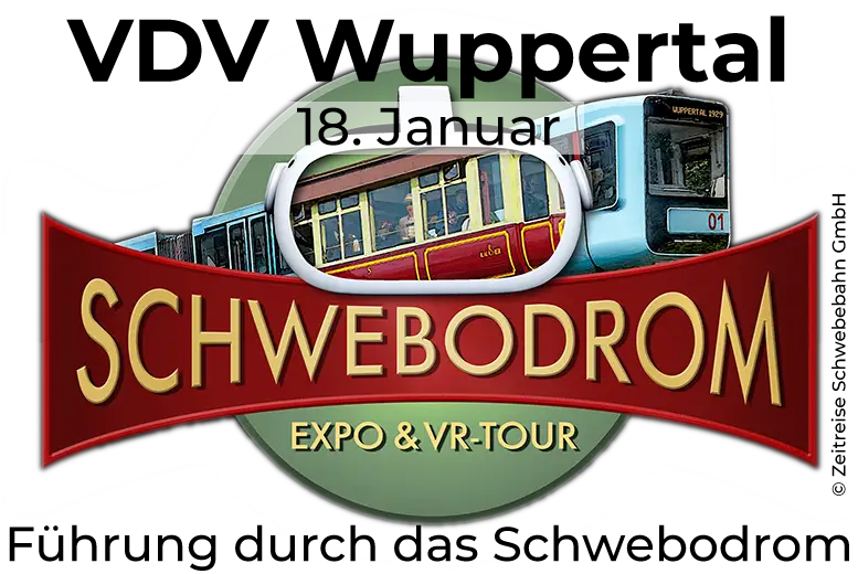Eine Führung durch das Schwebodrom bietet der VDV Wuppertal am 18. Januar an. Infos unter vdv-online.de/aktuelles/vdva…
#myVDVdates