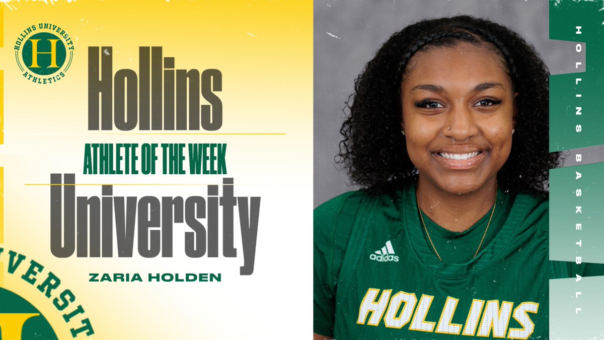 Congratulations to <a href="/hollinshoops/">Hollins Women’s Basketball</a> Zaria Holden on being named the <a href="/hollinssports/">Hollins Athletics</a> Student-Athlete of the Week!
#MyHollins
