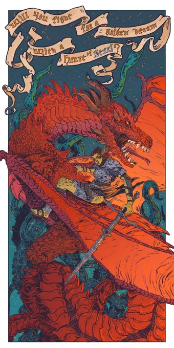 Hi #PortfolioDay ! My name is Savanna (they/them), I'm a freelance illustrator and comic  book artist. Always looking for comic book, TTRPG, and book illustration  work! 
 🎨 https://t.co/WWD3xw1M9B📧 smayerillustration@gmail.com 
