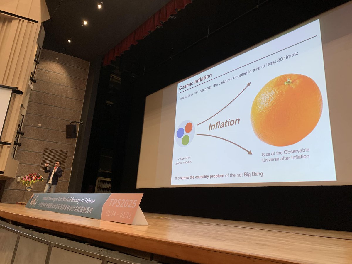 I had fun giving a talk at the Annual Meeting of the Taiwanese Physics Society