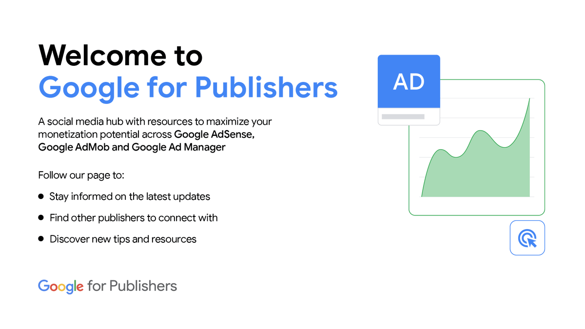 Google for Publishers tweet media