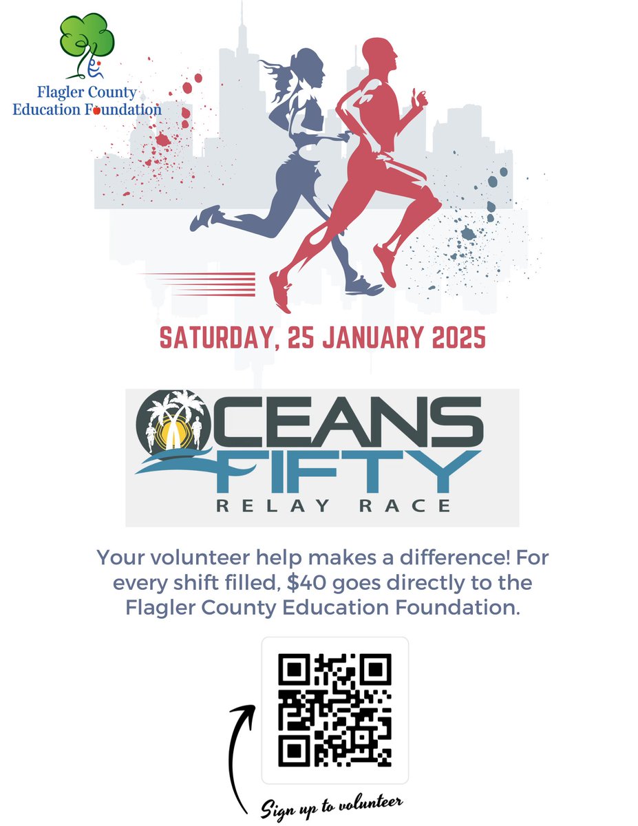 Ready to lend a hand? 🤝 
We're looking for amazing volunteers to join us for Ocean's 50 Relay on Jan.25th. Sign up now and be part of something special!
buff.ly/4adsejq

#makeithappen #communitysupport