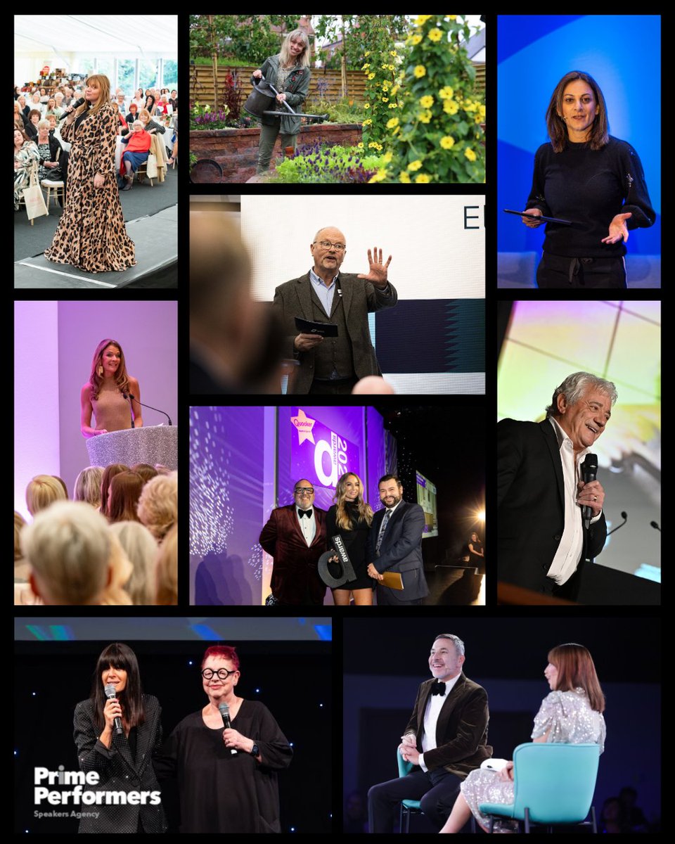 Here's just some of our 2024 highlights! 🎉

🎤 Justin Moorhouse kept the Designerati Awards fun!
🏆 Claudia &amp; Jo made Targetjobs unforgettable.
⚽ Kevin Keegan inspired at the Healthcare Awards.
🌸 Michaela Strachan captivated at Southport Flower Show.
#2024Recap